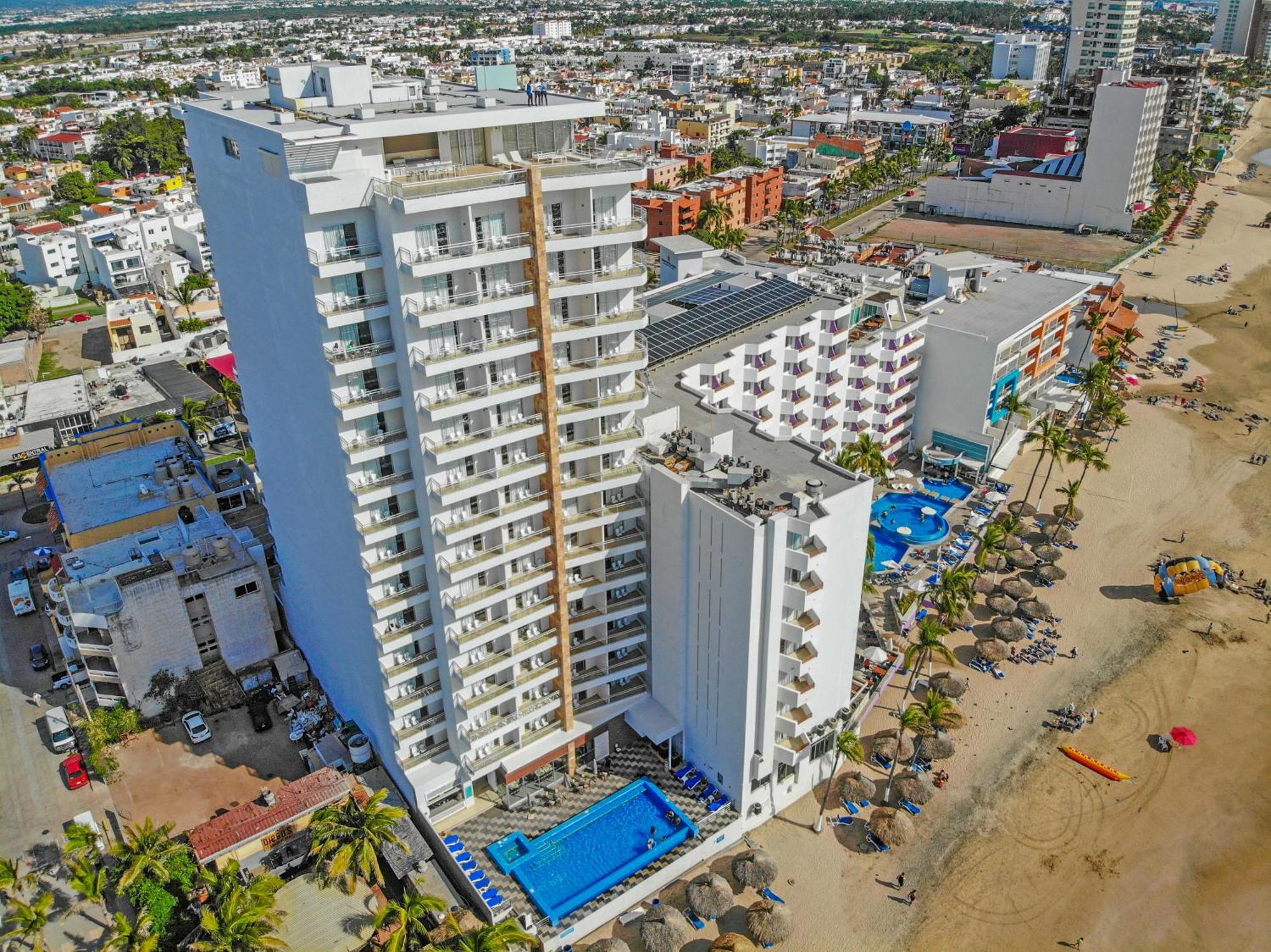 Pacific Palace Beach Tower Hotel Мазатлан Екстер'єр фото